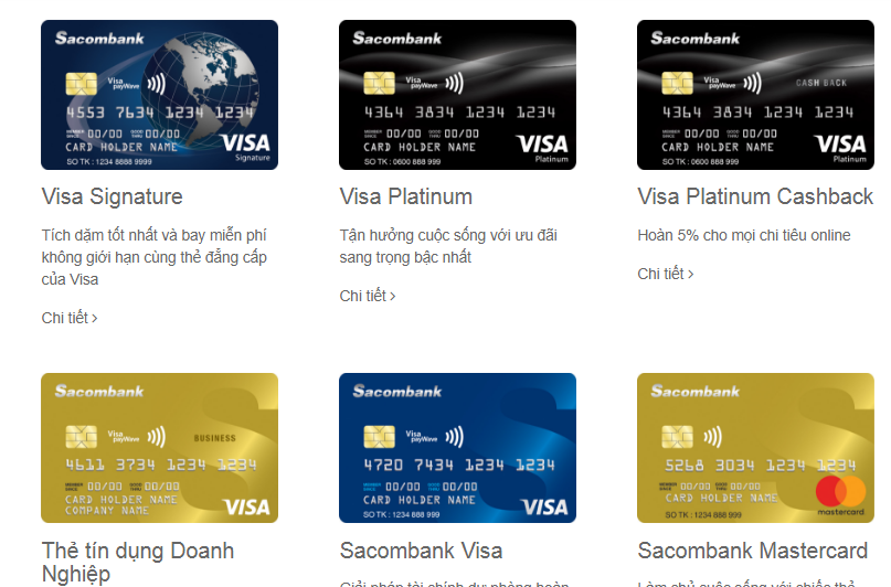 Những điều cần biết khi làm thẻ Visa Sacombank không nên bỏ lỡ